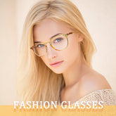 KERECSEN 3 Pack Fashionable Women's Men's Use Reading Glasses Anti-Blue Light Blocking Electronics Blue Light 237-3C